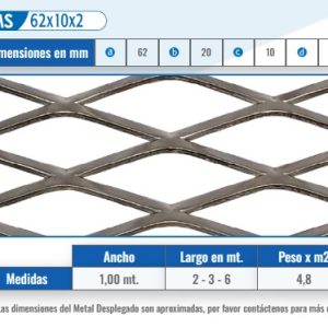 MS 62x10x2 (A) 62 (B) 20 (C) 10 (D)2